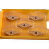 Pack of 5 NEW Kennametal VNMG332 Grade KC990 Carbide Inserts Indexable
