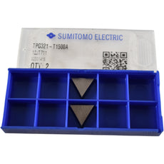Pack of 2 NEW Sumitomo TPG321 Grade T1500A Carbide Inserts