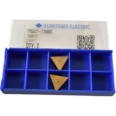 Pack of 2 NEW Sumitomo TPG321 Grade T1500Z Carbide Insert