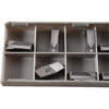 Pack of 9 NEW Iscar GIP 6.00E-0.80 Grade IC20 Carbide Inserts Grooving