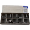 Pack of 9 NEW Iscar GIP 6.00E-0.80 Grade IC20 Carbide Inserts Grooving