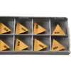 Pack of 8 NEW Iscar TPU321 Grade IC9054 Carbide Inserts