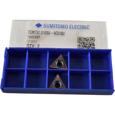 Pack of 2 NEW Sumitomo TCMT32.51ESU Grade: AC510U Carbide Insert