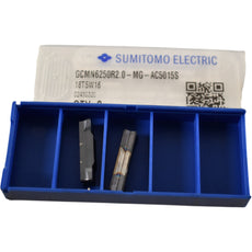 Pack of 2 NEW Sumitomo GCMN6250R2.0-MG Grade: AC5015S Carbide Insert Grooving