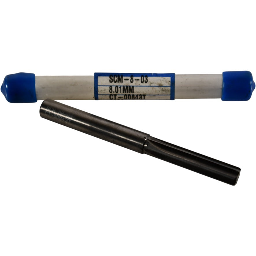 NEW SCM-8-03 8.01MM CT-00843T 3836 Carbide Reamer Cutter 3-1/2'' OAL