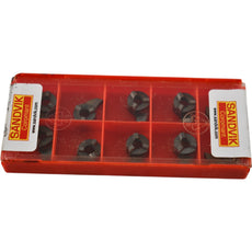 Pack of 10 NEW Sandvik MB-09G250-02-16R Grade A4G Carbide Insert Grooving