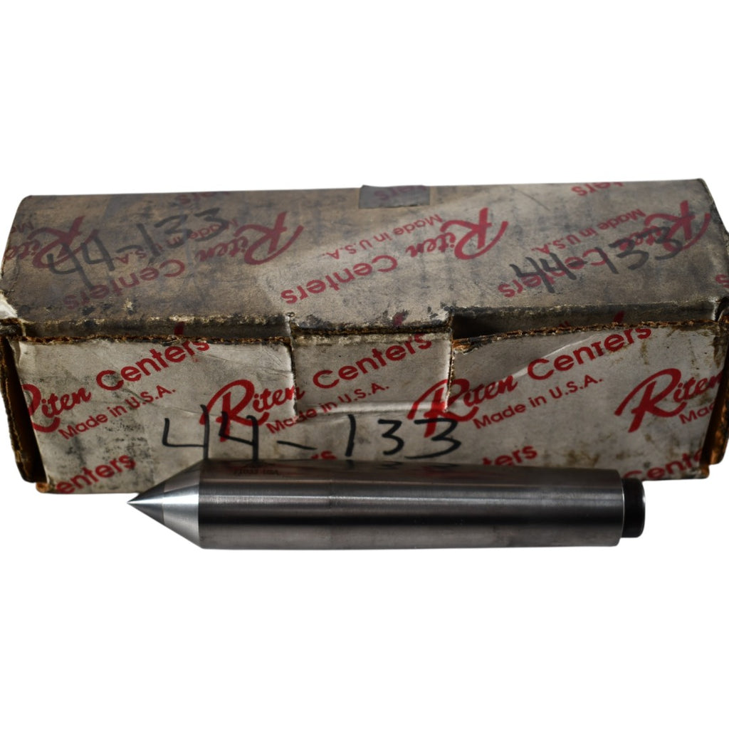 NEW Riten 71033 0.938'' Head Diam, Carbide-Tipped Steel Standard Point Solid Dead Center