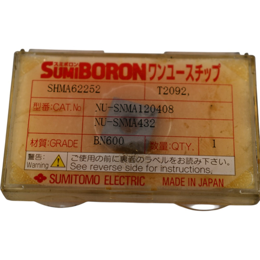 NEW Sumitomo SNMA120408 Grade BN600 Carbide Insert Indexable