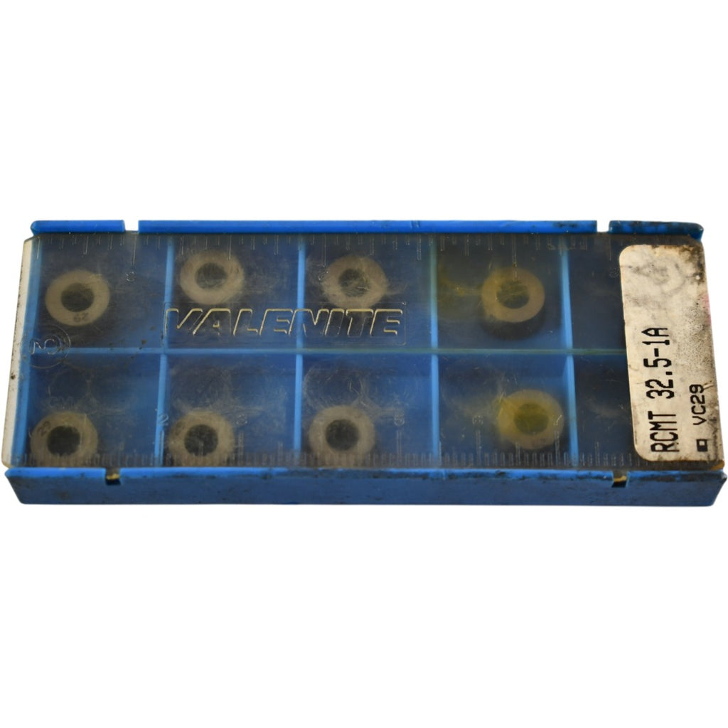 Pack of 10 NEW Valenite RCMT 32.5-1A VC29 Carbide Insert Indexable