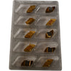 Pack of 10 NEW Kennametal NG2125R KC720 Carbide Insert Grooving