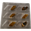 Pack of 10 NEW Kennametal NG2125R KC720 Carbide Insert Grooving