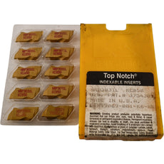 Pack of 10 NEW Kennametal NRP3031L KC850 Carbide Insert Grooving Top Notch