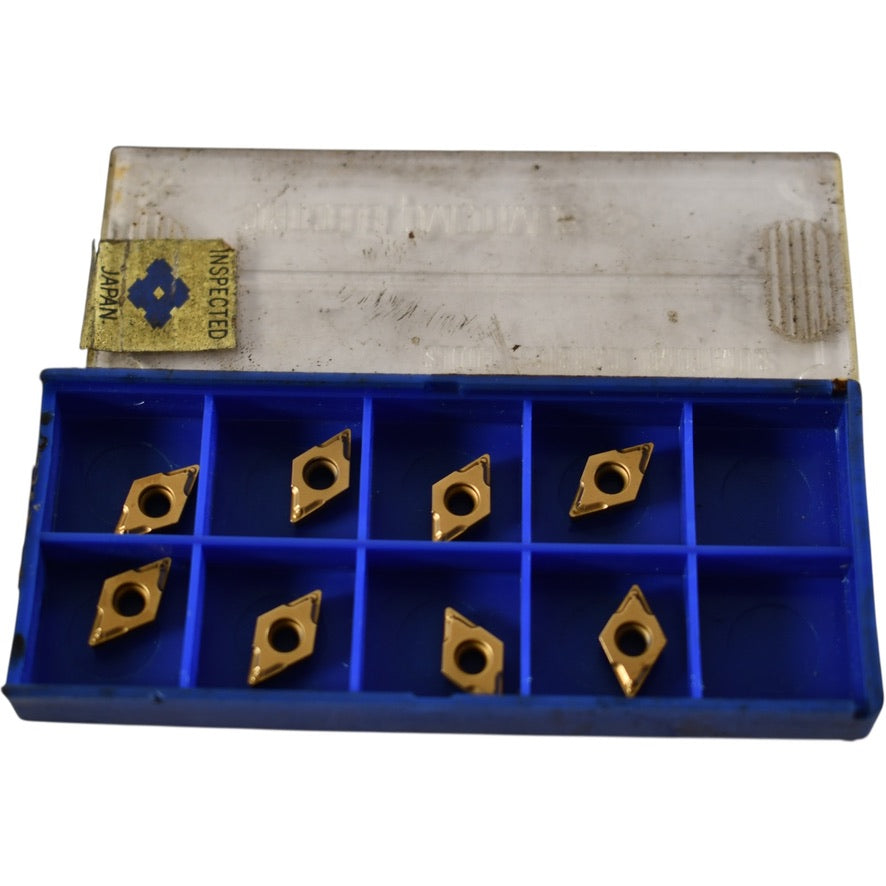 Pack of 8 NEW Sumitomo DCMP831EFP T130 Carbide Insert Indexable
