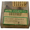 Pack of 5 NEW NTK TPG322T3N 424564 Carbide Insert