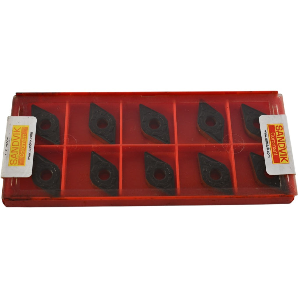 Pack of 10 NEW Sandvik DNMG 15 04 08-KM Grade 3215 Carbide Insert Indexable