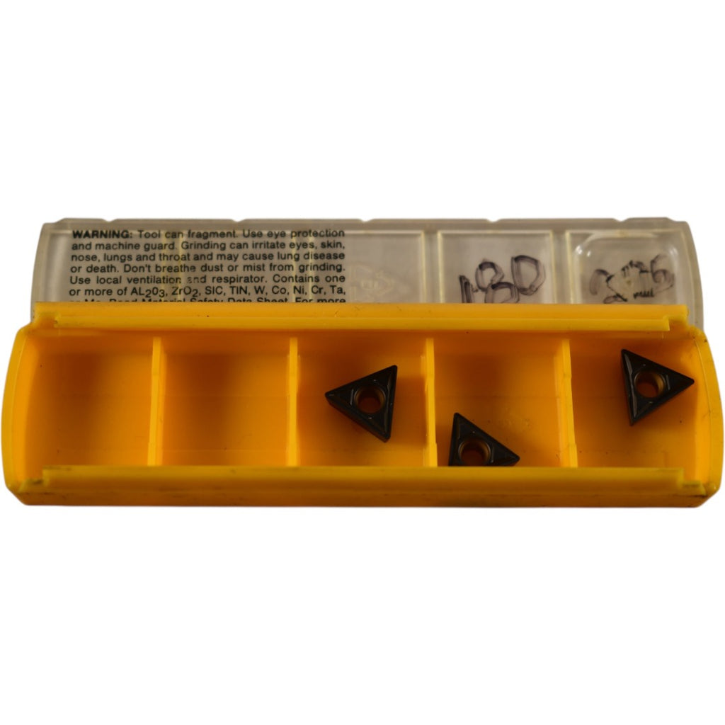Pack of 3 NEW Kennametal TCMT110304FP Grade KCP05 Carbide Insert  Indexable