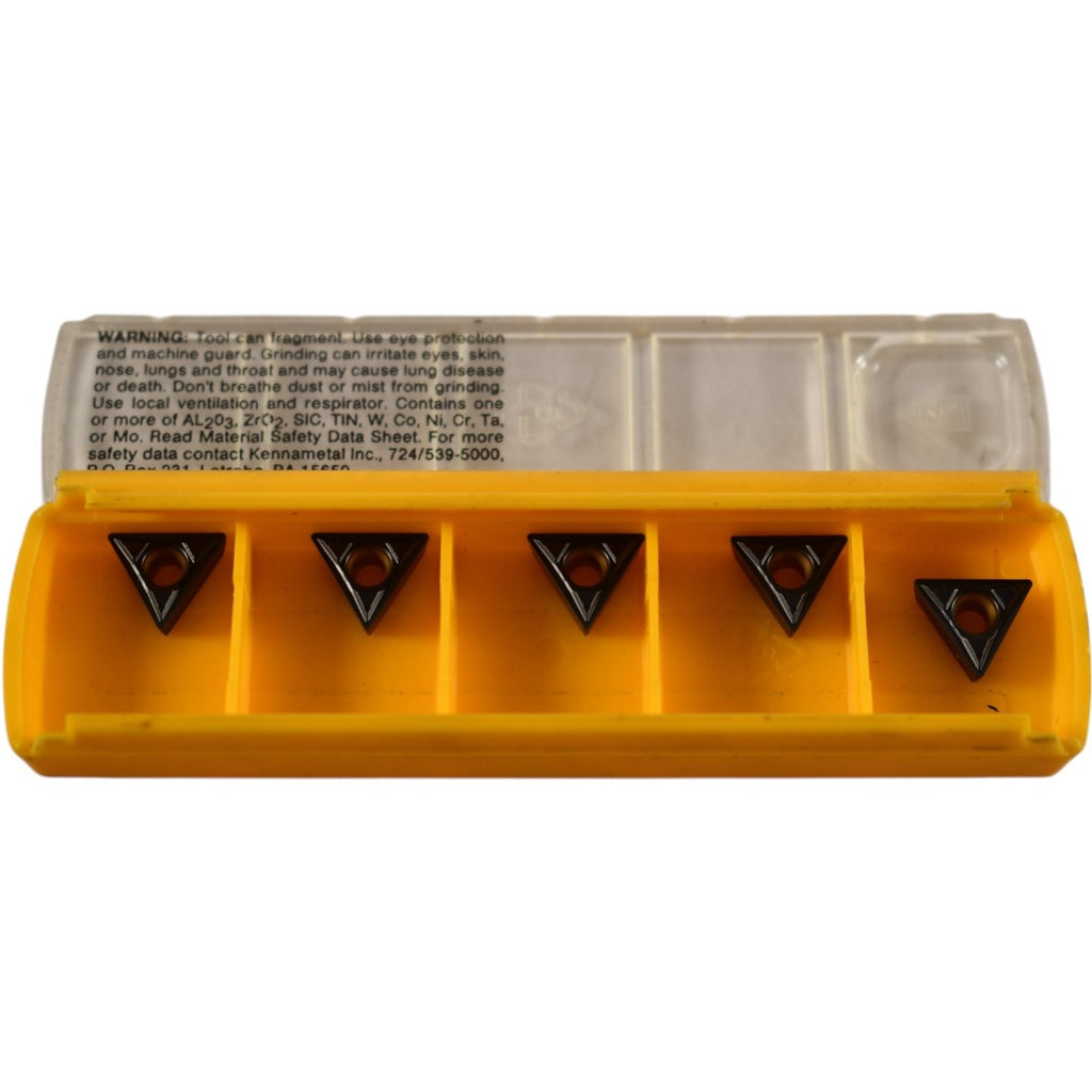 Pack of 5 NEW Kennametal TCMT110304FP Grade KCP05 Carbide Insert Indexable