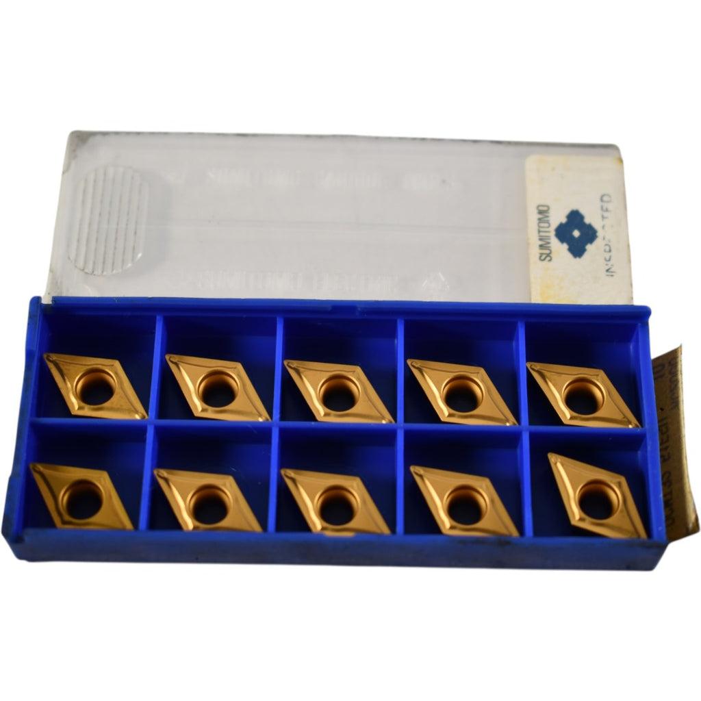 Pack of 10 NEW Sumitomo DCMT32.51ESU Grade- AC2000 Carbide Insert Indexable