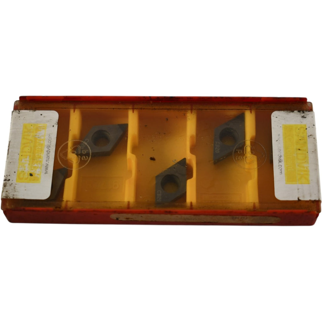 Pack of 5 NEW Sandvik DCMW11T304S01020E CB20 Carbide Insert Indexable