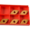 Pack of 5 NEW Sandvik DNMG 15 04 08-KM 3025 Carbide Insert Indexable