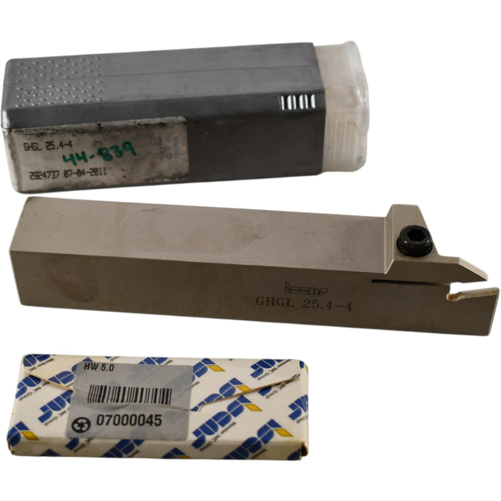 NEW Iscar Indexable Grooving-Cutoff Toolholder: GHGL 25.4-4, 0.15 to 0.19'' Groove Width