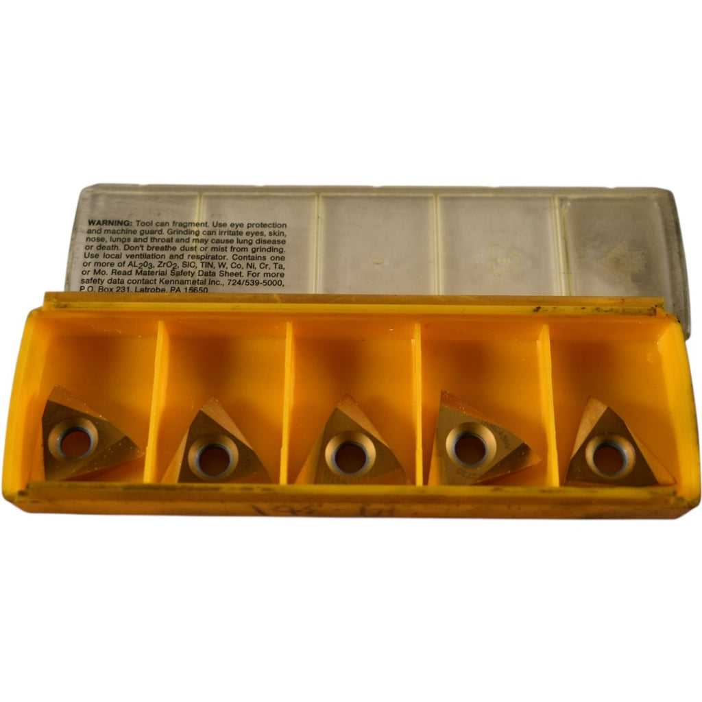 Pack of 5 NEW Kennametal TNMC43NV Grade KC730 Carbide Insert