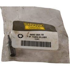 NEW Sandvik Coromant Torx Drive Bit 5680 084-18 7 IP