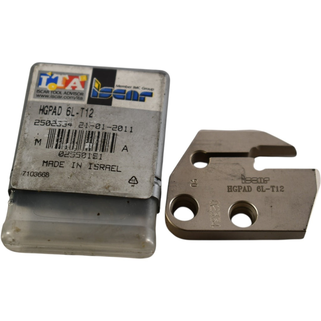 Iscar HGPAD 6L-T12 Grooving Cartridge Tool Holder