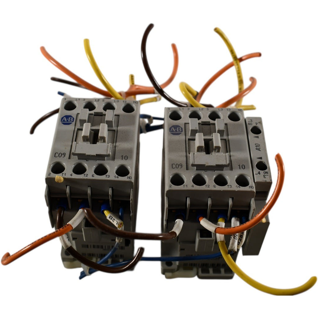 Lot of 2 Allen Bradley Contactor Cat: 100-C09E*10