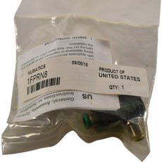 NEW Numatics 1FPRN8 FLOW CONTROL VALVE 1/8 INCH NPT 1/4 INCH PUSH IN 175 PSI