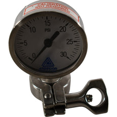 Anderson Instruments EK06601100211 MINI PRESSURE GAUGE 0.75'' TC BOTTOM MOUNT 0-30 PSI 2.5'' DIAL NO FILL ANDERSON