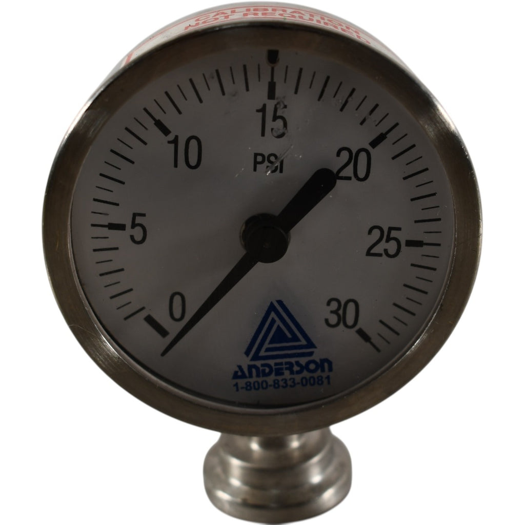 Anderson Instruments EK06601100211 MINI PRESSURE GAUGE 0.75'' TC 2-1/2''