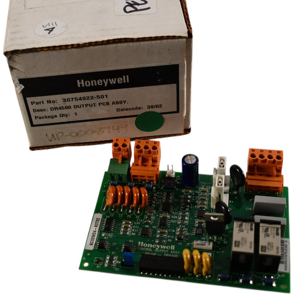 NEW Honeywell 30754922-501 Control Output Circuit Board for DR4500 Chart Recorders