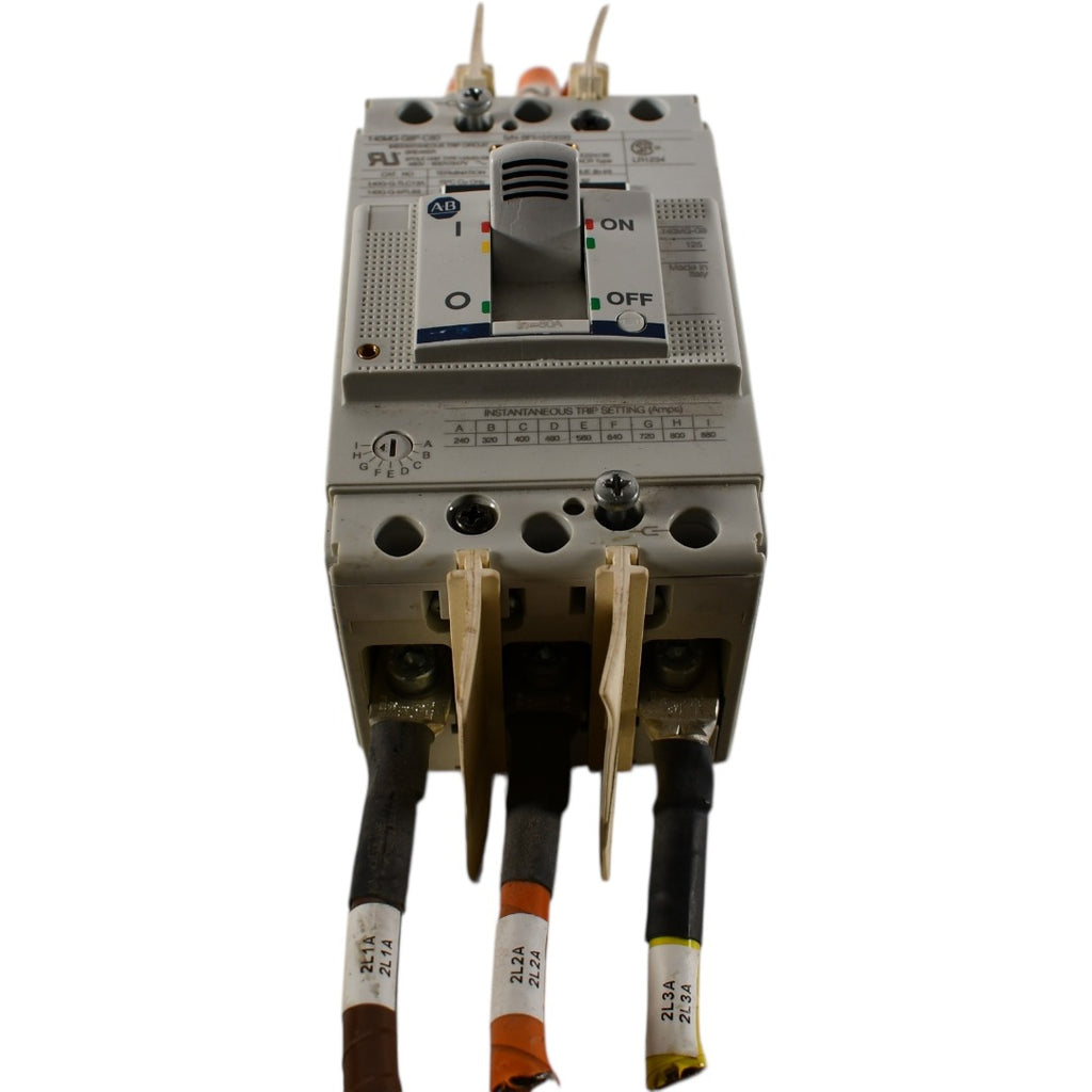 Allen Bradley 140MG-G8P-C80 Motor Protection Circuit Protectors, G Frame, 35 65 kA at 480V, MCP (magnetic only), 80A