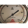 Anderson Instruments 1217057 4-1/2'' Pressure Gage 0-100 PSI 0-6.8 bar Liquid Filled
