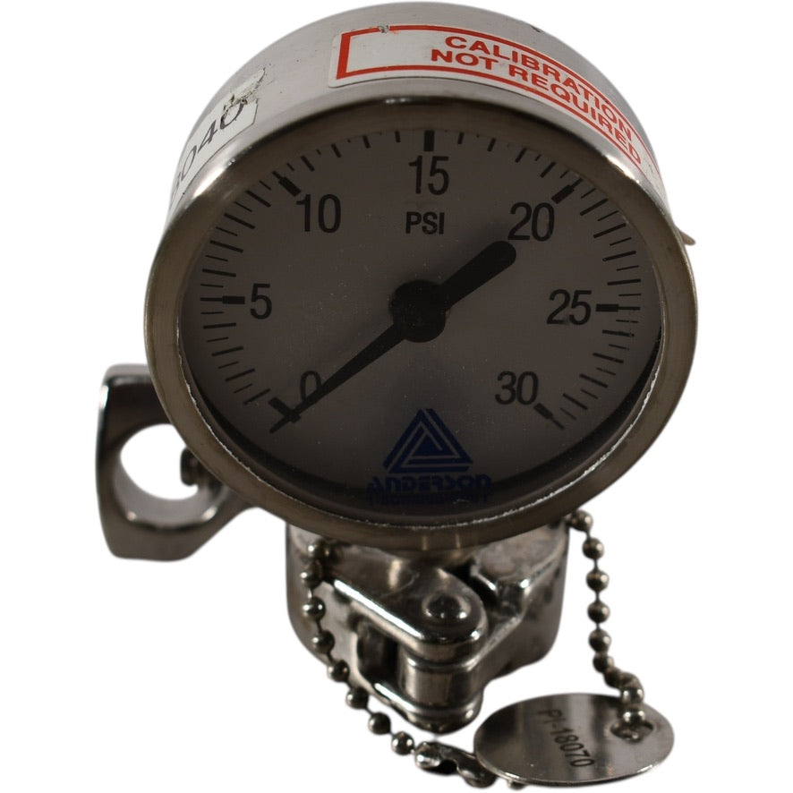 Anderson Instruments EK06601100211 PRESSURE GAUGE 0.75'' TC 2-1/2''