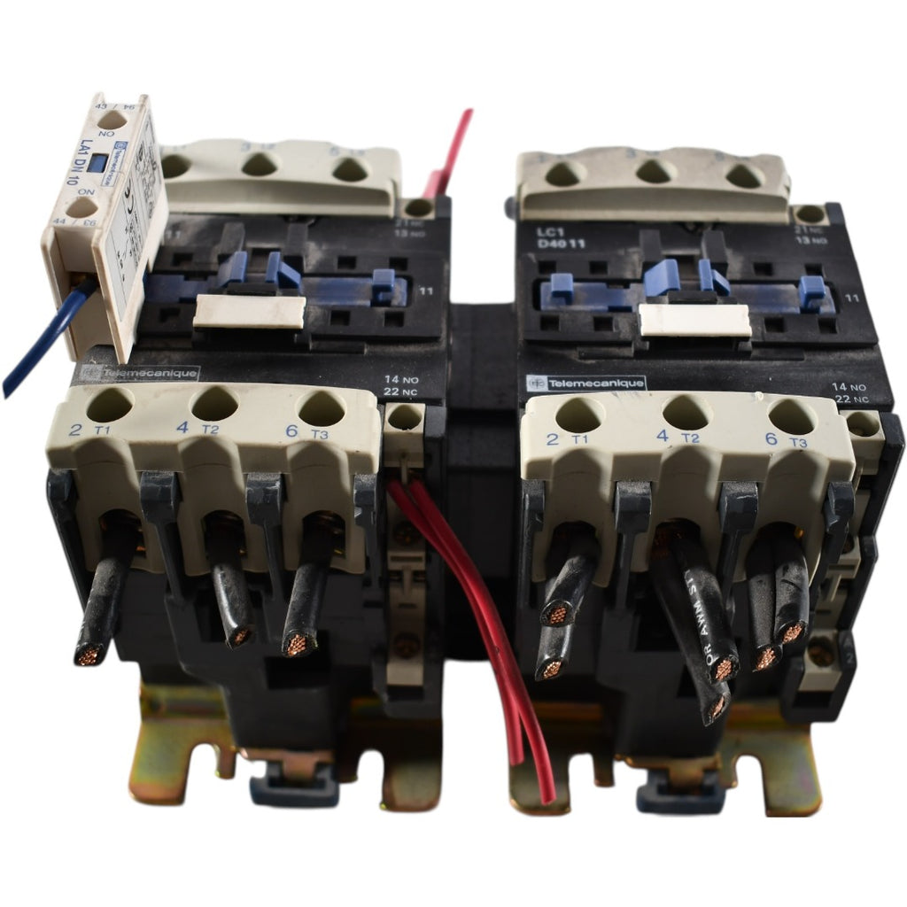 Lot of 2 Telemecanique LC1D4011 110V Contactor