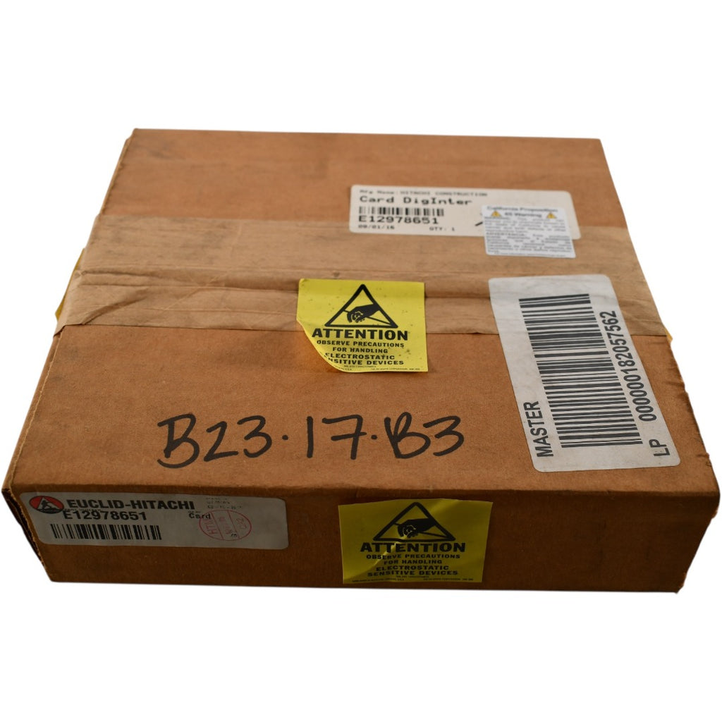 NEW Hitachi Euclid E12978651 Truck Mfg Ltd Card Diginter Module