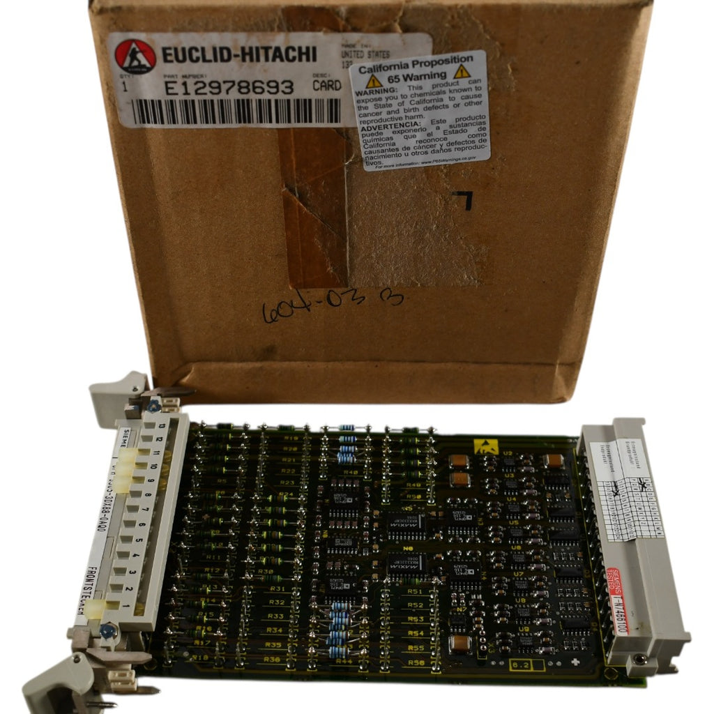 NEW Hitachi Euclid E12978693 Card Conv Uf Module