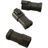 lot of 3 NEW Deutsch DT04-4P 4 Rectangular Connectors - Housings Receptacle Gray