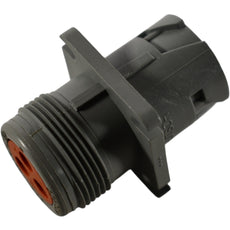 Lot of 3 NEW Deutsch HD10-3-96P 3 Position Circular Connector Receptacle Housing Panel Mount