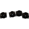 Lot of 4 NEW Amp 206043-1 14 Position Circular Connector Receptacle Housing Panel Mount