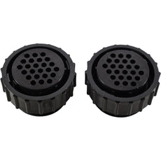 Lot of 2 NEW AMP 206837-1 24 Position Circular Connector Plug Housing