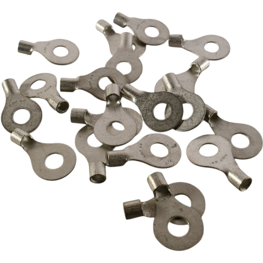 Lot of 20 NEW AMP 4 Terminal, Ring Tongue Crimp