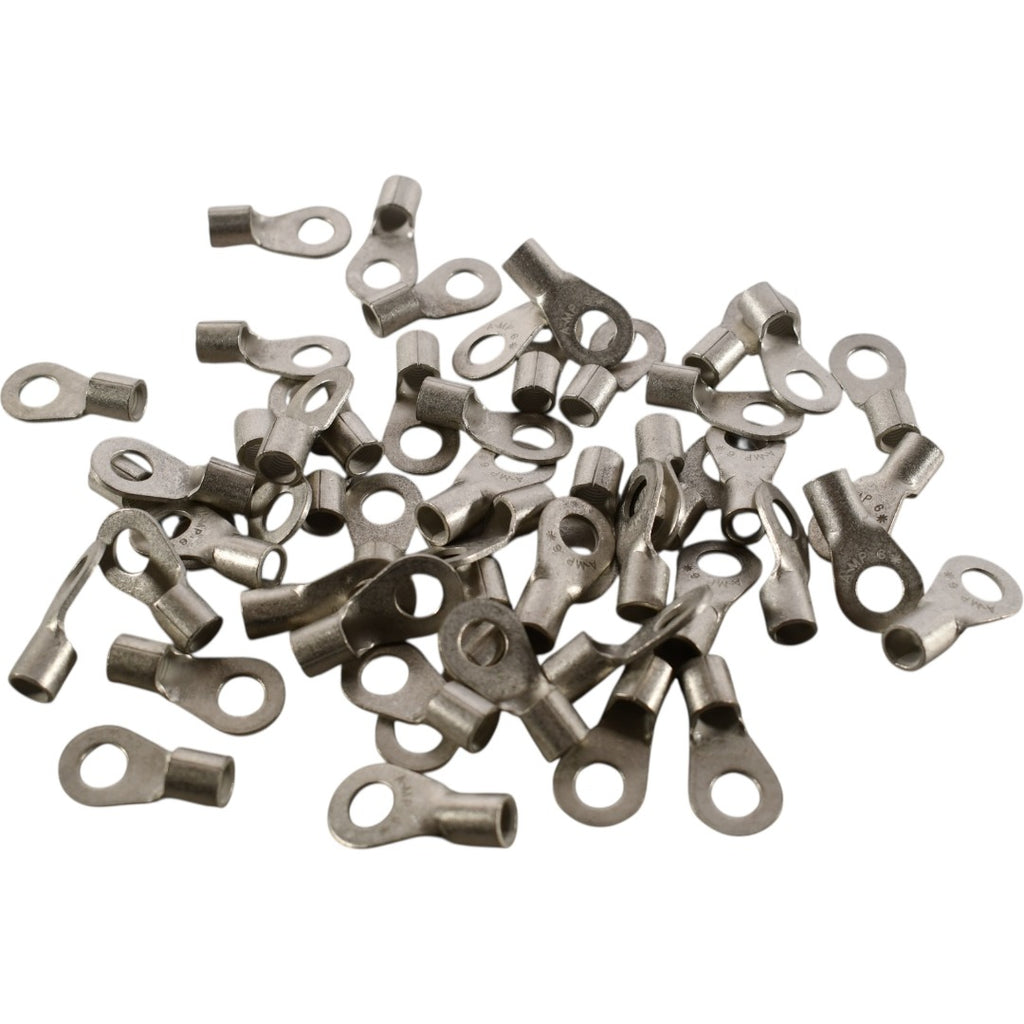 Lot of NEW AMP 6 Terminal, Ring Tongue Crimp