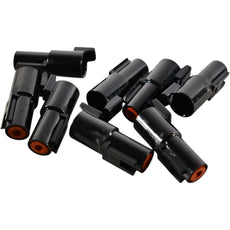 Lot of 8 NEW Deutsch DTHD04-1-12P 1-Pin Heavy-Duty Receptacles