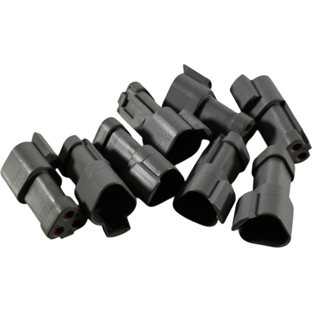 Lot of 8 NEW Deutsch DT04-3P 3-Pin DT Series Connector Receptacles