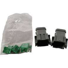 Lot of 2 NEW Deutsch DT04-08P 8-Pin DT Series Connector Receptacles