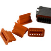 Lot of 4 NEW Deutsch DT06-12S 12-Pin DT Series Connector Plugs (Sockets)