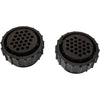 Lot of 2 NEW AMP 206837-1 24-Pin CPC Connector Plugs (Sockets)